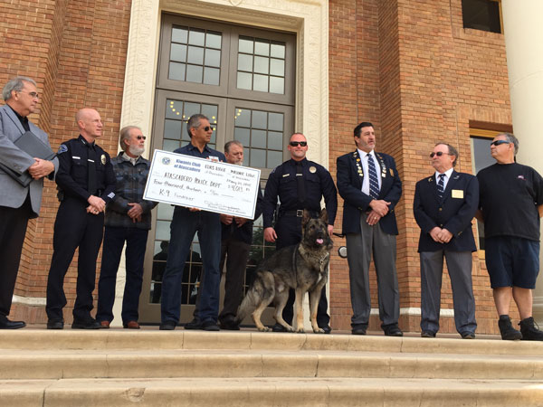 Atascadero Police Department Swears In New K9 Cop A Town Daily News   Group Pic Submitted 