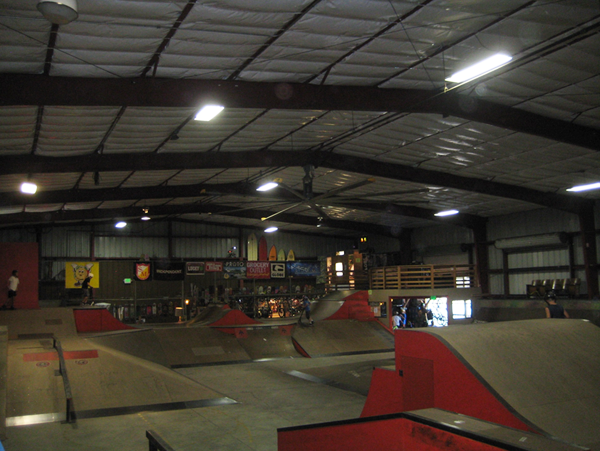 The A-Town Skate Park. 