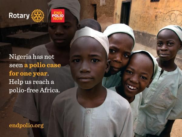 Nigera polio free