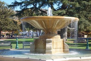 sunken gardens fountain