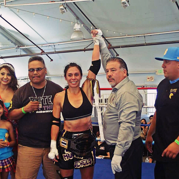 Muay thai fighter atascadero 2