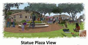 Historical-Society-Statue-Plaza-View