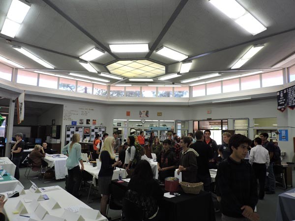 The "Just 1" event was held in the Atascadero High School Library. 