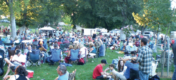 Templeton concerts in the park