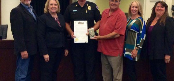Fire Chief recognized for 32 years of service