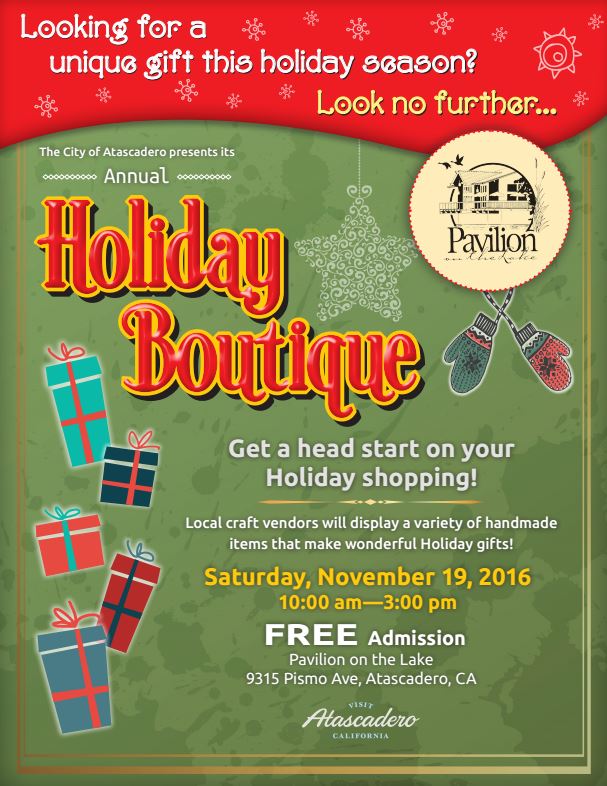 holiday-boutique - A-Town Daily News – Atascadero News Leader