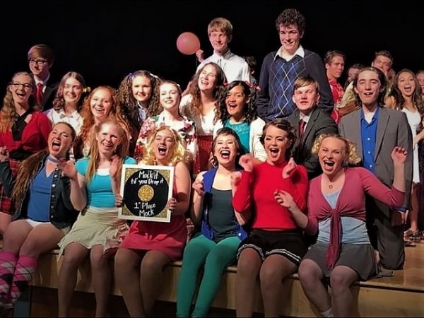 Legally Blonde was excited about not only winning the competition, but for guaranteeing their spot in the county-wide show in May.