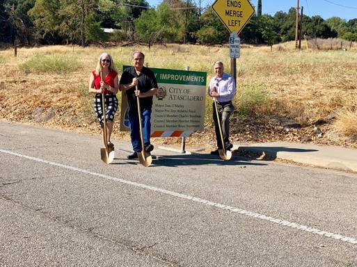 Road work atascadero