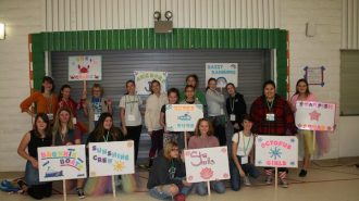 Girl scouts cookie season slo