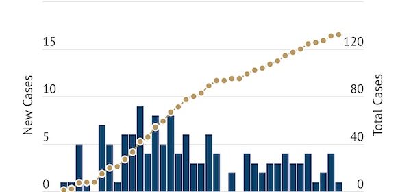 COVID-19 update- 132 cases confirmed in county, 111 recovered