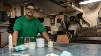 Atascadero native maintains aircraft at sea