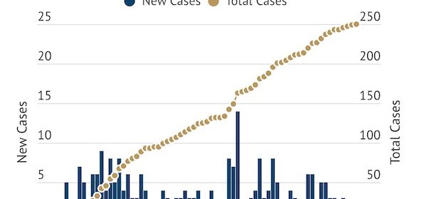 COVID-19 Update- Two cases added Thursday, one more recovery