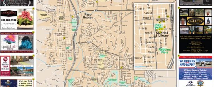 paso robles area map