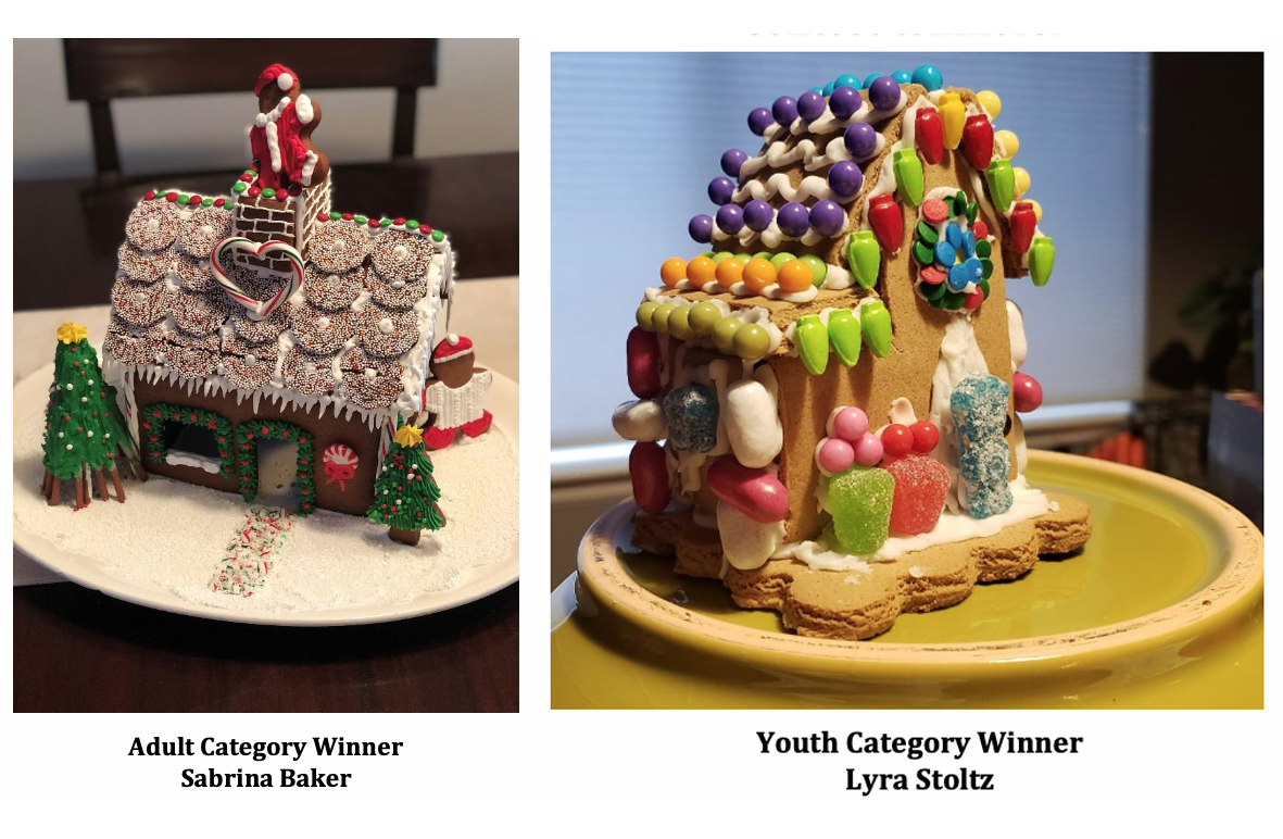 City announces virtual gingerbread house contest winners