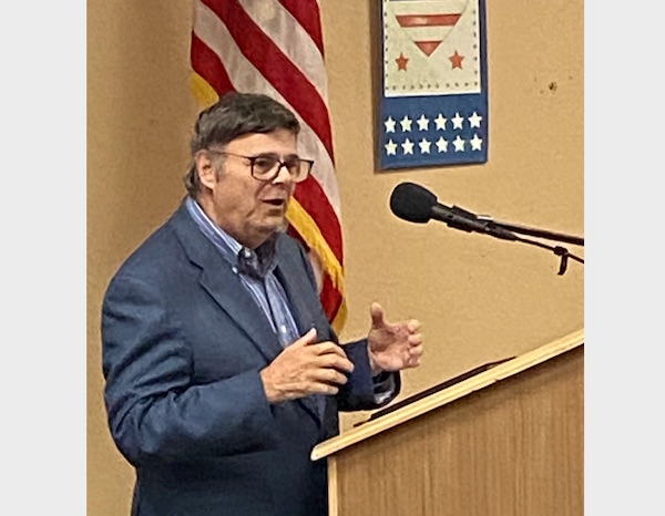 Political pundit Steve Frank speaks in Atascadero 