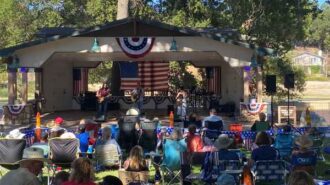 band at lake park 4th of july atascadero