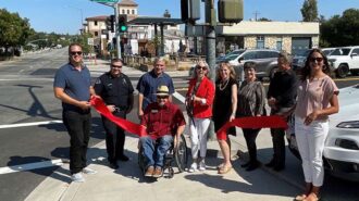 Traffic Way receives pedestrian and accessibility improvements