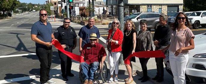 Traffic Way receives pedestrian and accessibility improvements