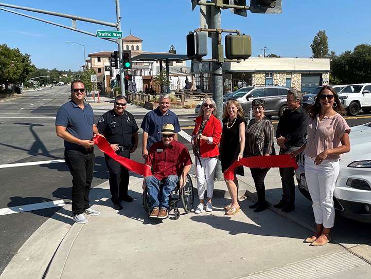 Traffic Way receives pedestrian and accessibility improvements 