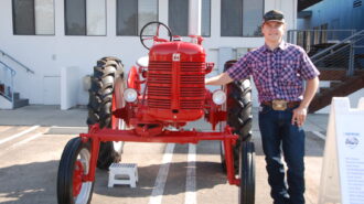 First Place Tractor Shane Brennan