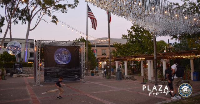 July Mission Plaza Pop-Up Exhibit