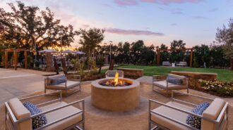 SpringHill Suites Marriott Outdoor Fire Pit