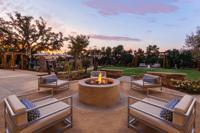 SpringHill Suites Marriott Outdoor Fire Pit