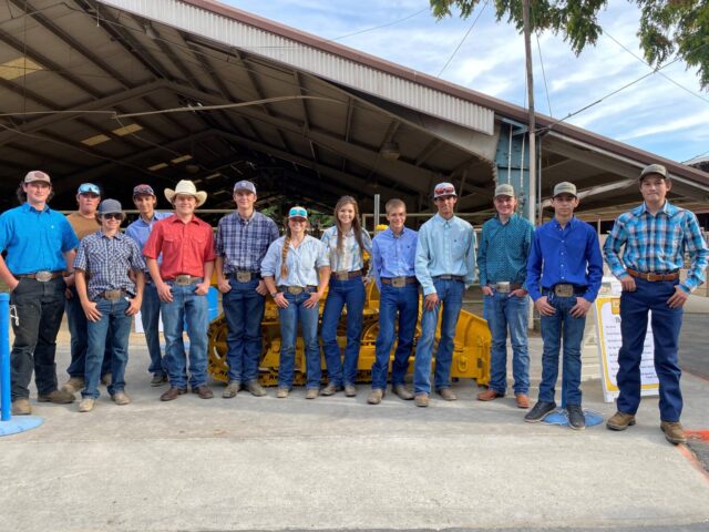 Tractor Students Group Picture