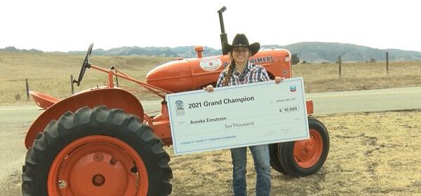 Grand champion Annika Ernstrom taken by KSBY