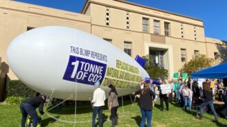 Blimp and County Bldg