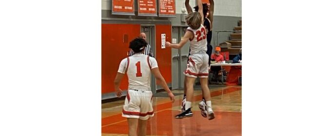 Kaiden Abma Blocks shot