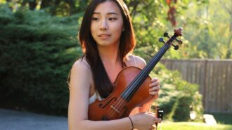 Violinist Fiona Soetrisno