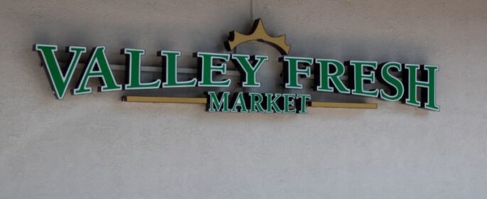 valley fresh sign