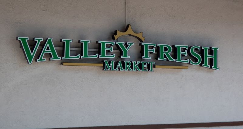 valley fresh sign