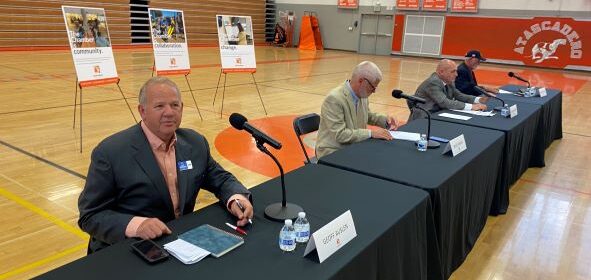 Candidates settling in