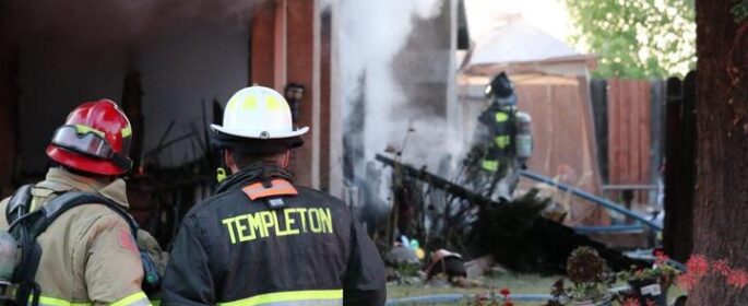 fire in templeton