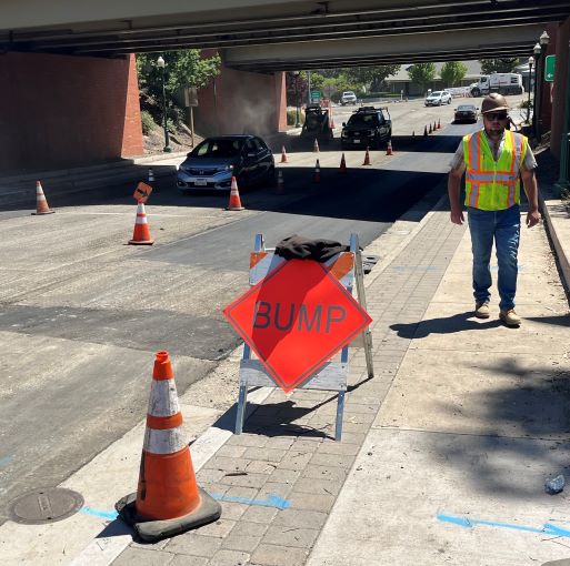 Traffic Way Roadwork