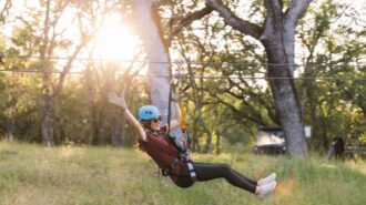 sunset zip line tours