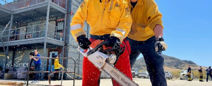 camp cinder firefighting for girls