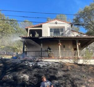 home saved from fire atascadero