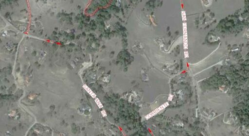 detour map road closures