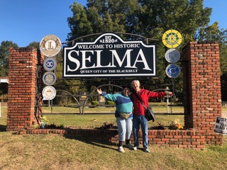 Gina and Ken at Selma, Alabama