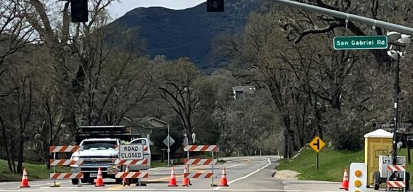 Highway 41 closed at San Gabriel Road