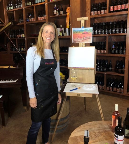 Karyn Blaney at Cass Winery