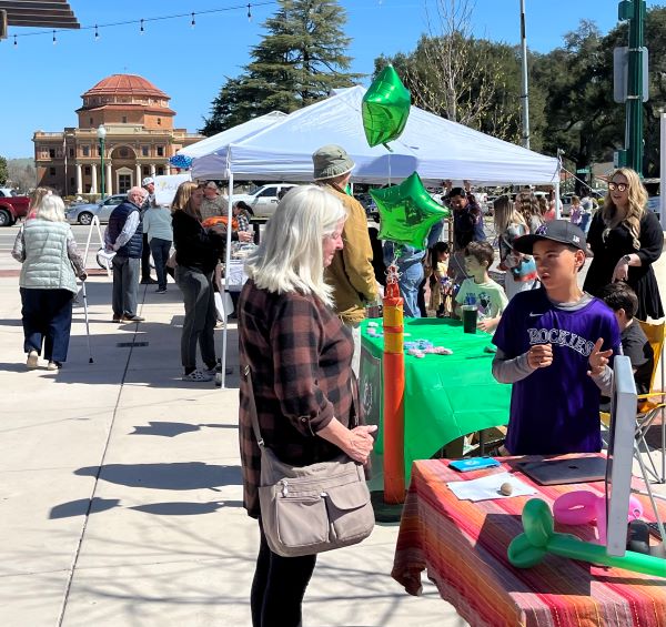 Young entrepreneurs showcased at Atascadero Plaza