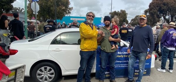 Lions Club celebrates 40th car giveaway at Morro Bay Car Show