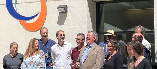 Local hospital names courtyard for long-time physician