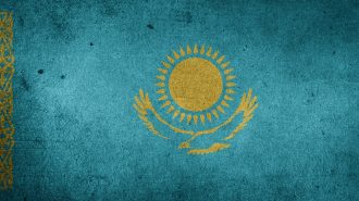 Kazakhstan flag