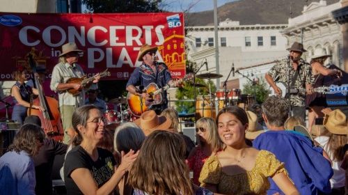 slo concerts in the plaza