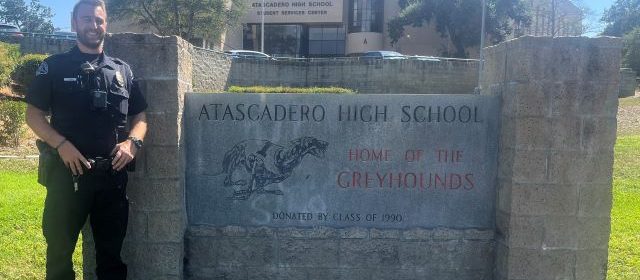 New school resource officer assigned to Atascadero High School